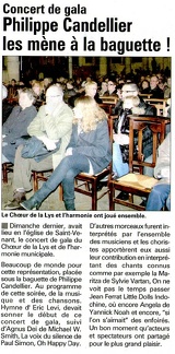 Echo de la Lys Concert de gala